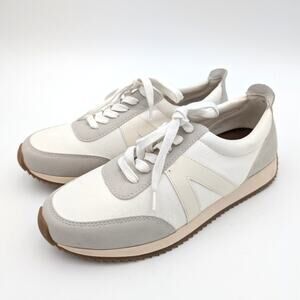 Mia Kable Low Top Sneaker Shoes Lace-Up Women's Ivory/Natural Size US6M EU37